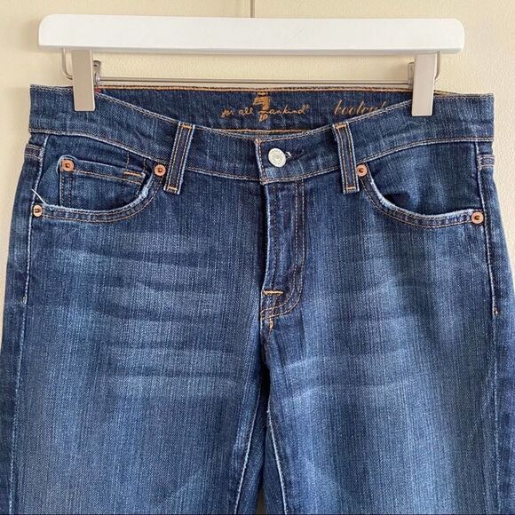 7 For All Mankind Bootcut Jeans Size 28 - Picture 3 of 8